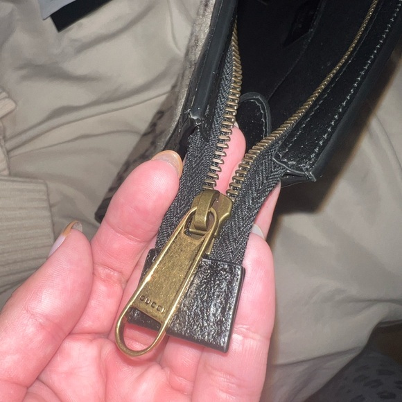 Gucci zipped pouch GG wool - Picture 4 of 16